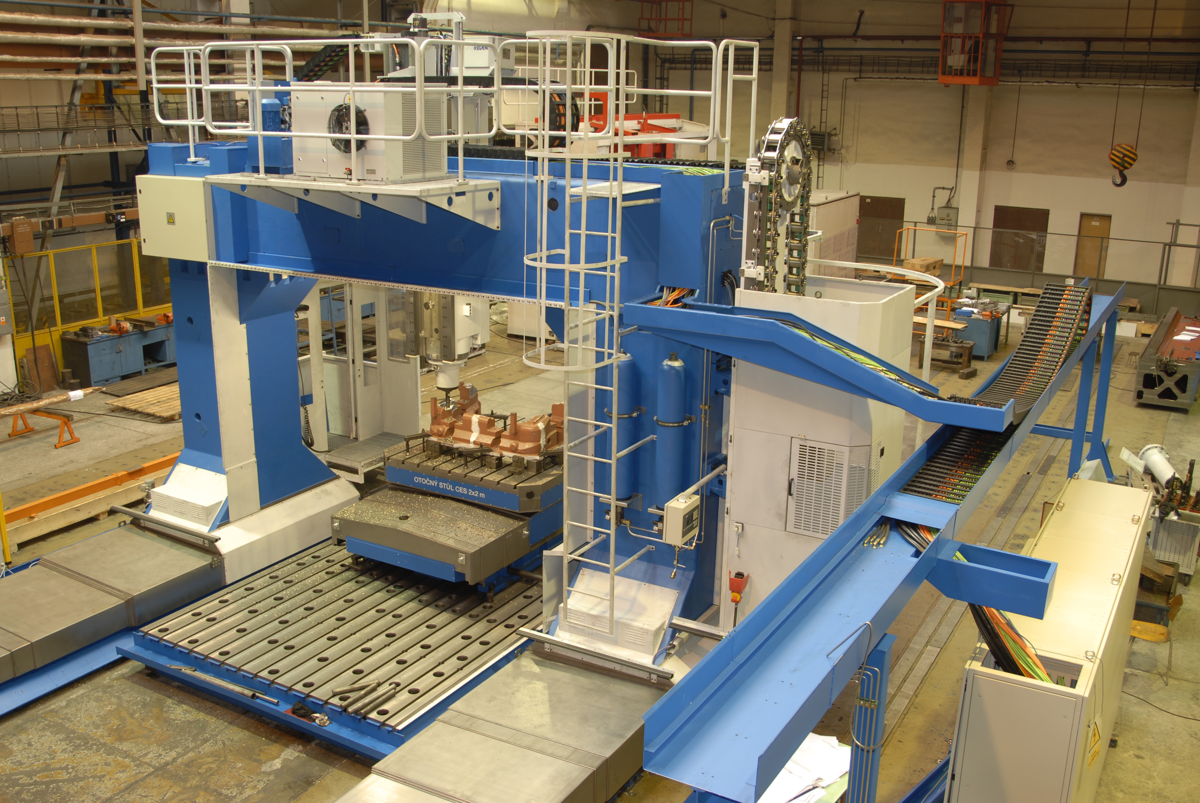 Vertical Gantry Drilling Compressor Case